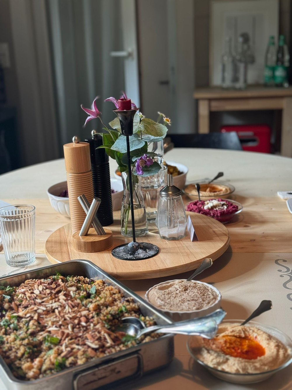 Frühstück, Lunch und Dinner im Family Style – Retreat-Verpflegung